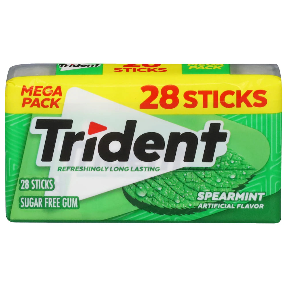 TRIDENT SPEARMINT MEGA PACK 28pz