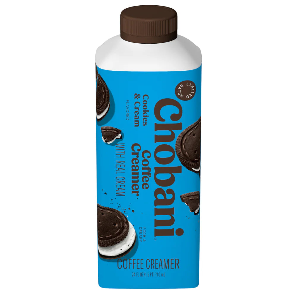 CHOBANI COFFEE CREAMER COOKIES & CREAM 710ml