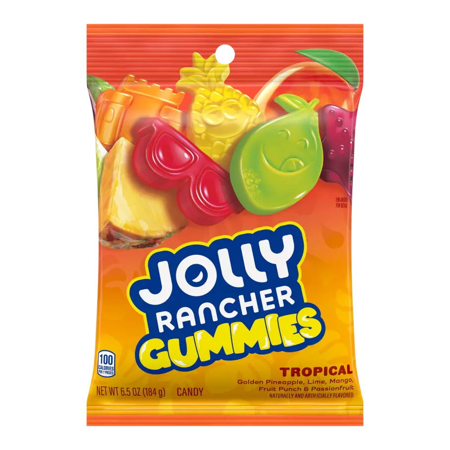 JOLLY RANCHER GUMMIS TROPICAL 184g