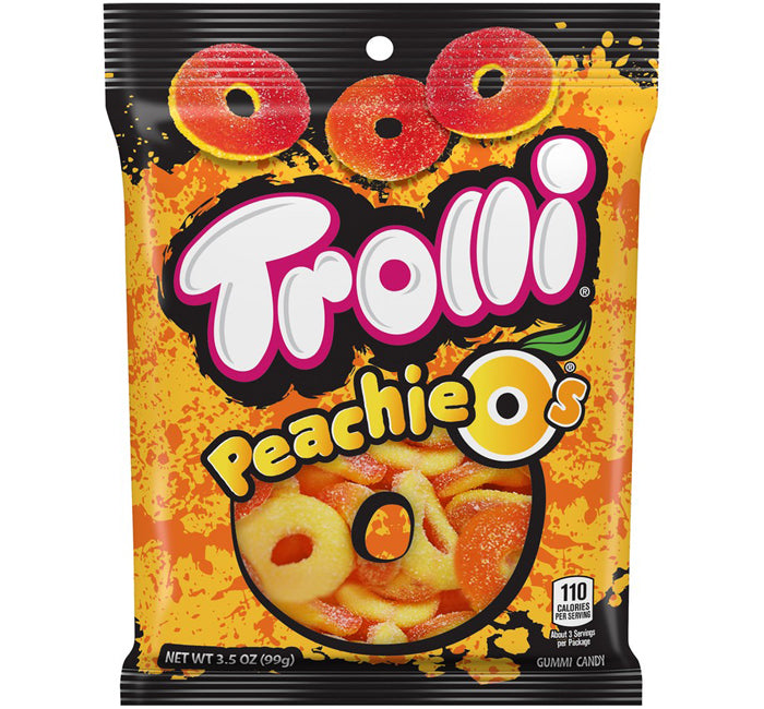 TROLLI PEACHIE O BAG 120GR