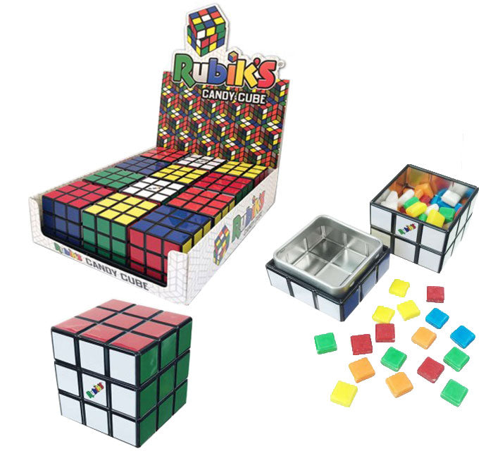 RUBIKS CANDY CUBE TIN 42.5GR