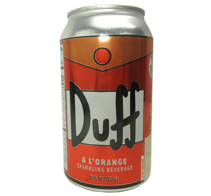SIMPSONS DUFF A L' ORANGE SPARKLING BEVERAGE 355ml