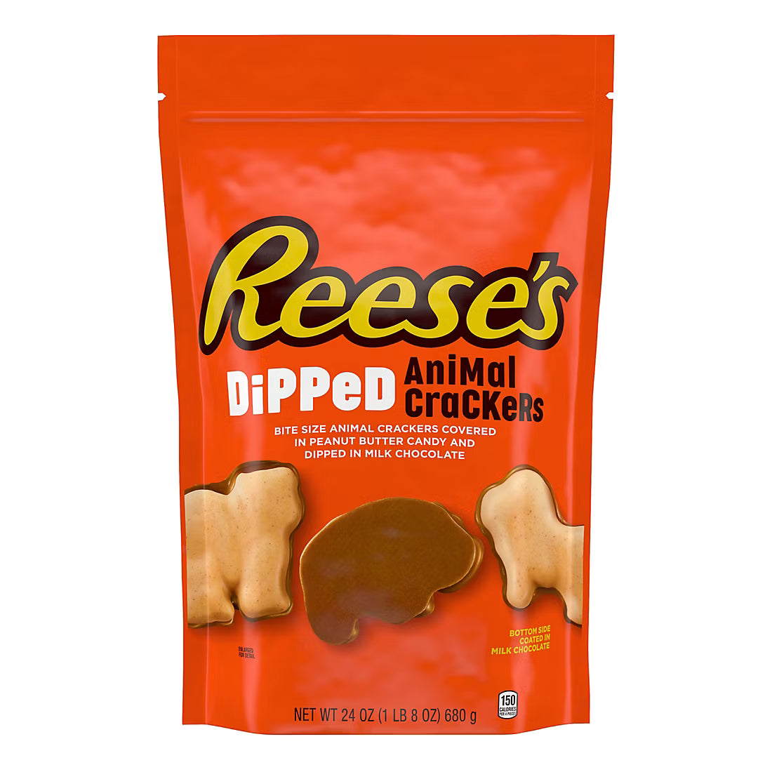 REESES DIPPED ANIMAL CRACKERS 680g