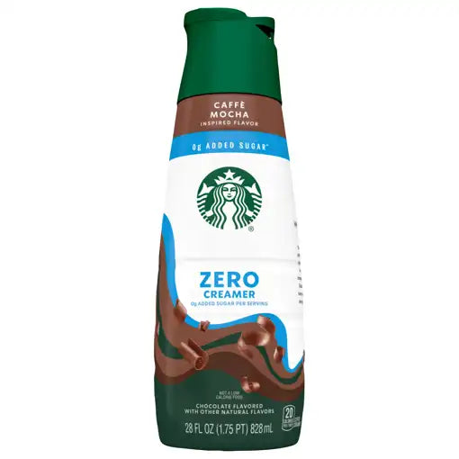 STARBUCKS CREAMER ZERO CAFFE MOCHA 828ml