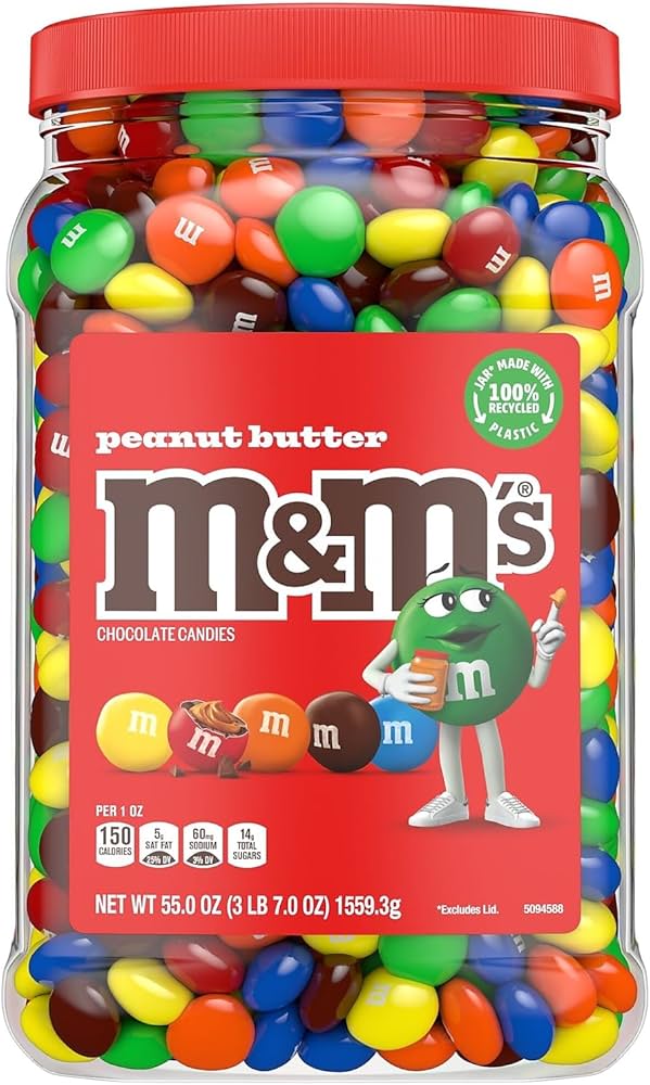 M&MS PEANUT BUTTER 1.55kg