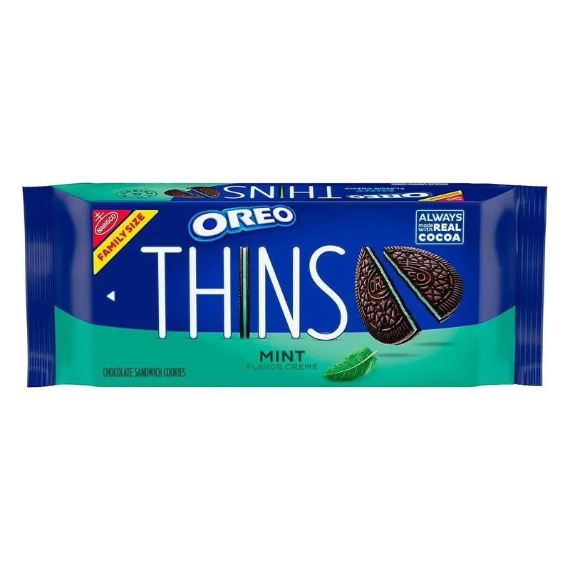 OREO THINS MINT FAMILY SIZE 334g
