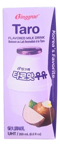 BINGGRAE TARO MILK DRINK 200ml