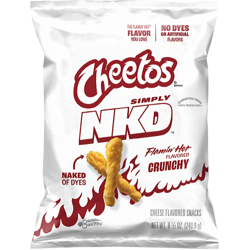 CHEETOS SIMPLY NKD FLAMIN HOT 240.9g