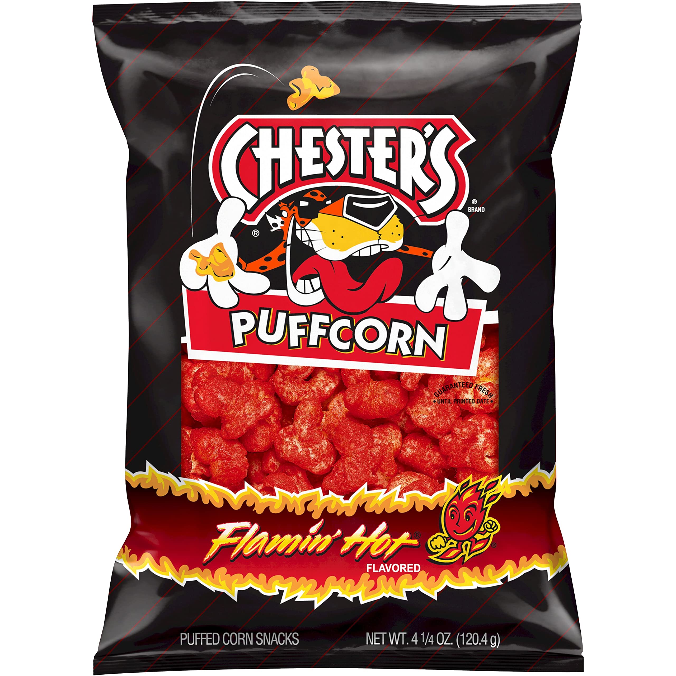 CHESTERS FLAMIN HOT PUFFCORN 120.4g