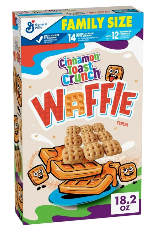 CINNAMON TOAST CRUNCH WAFFLE FAMILY SIZE 515g
