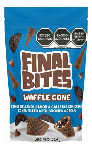 FINAL BITES CONO COOKIES & CREAM 106.8g