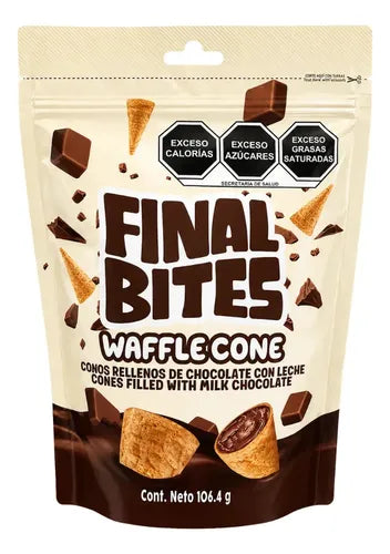FINAL BITES CONO CHOCOLATE 106.4g