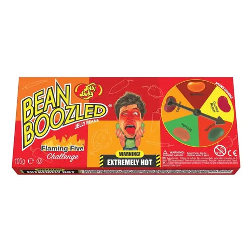 JELLY BELLY BEAN BOOZLED FIERY FIVE ROUL 99g