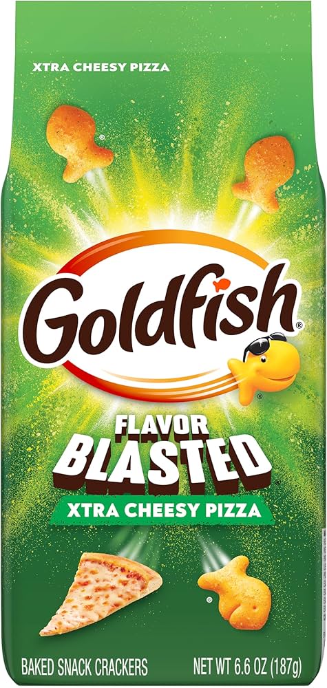 GOLDFISH XTRA CHEESY PIZZA 187g