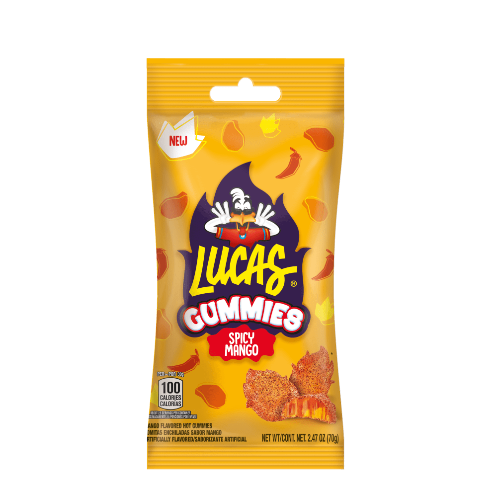 LUCAS GUMMIES SPICY MANGO 70g