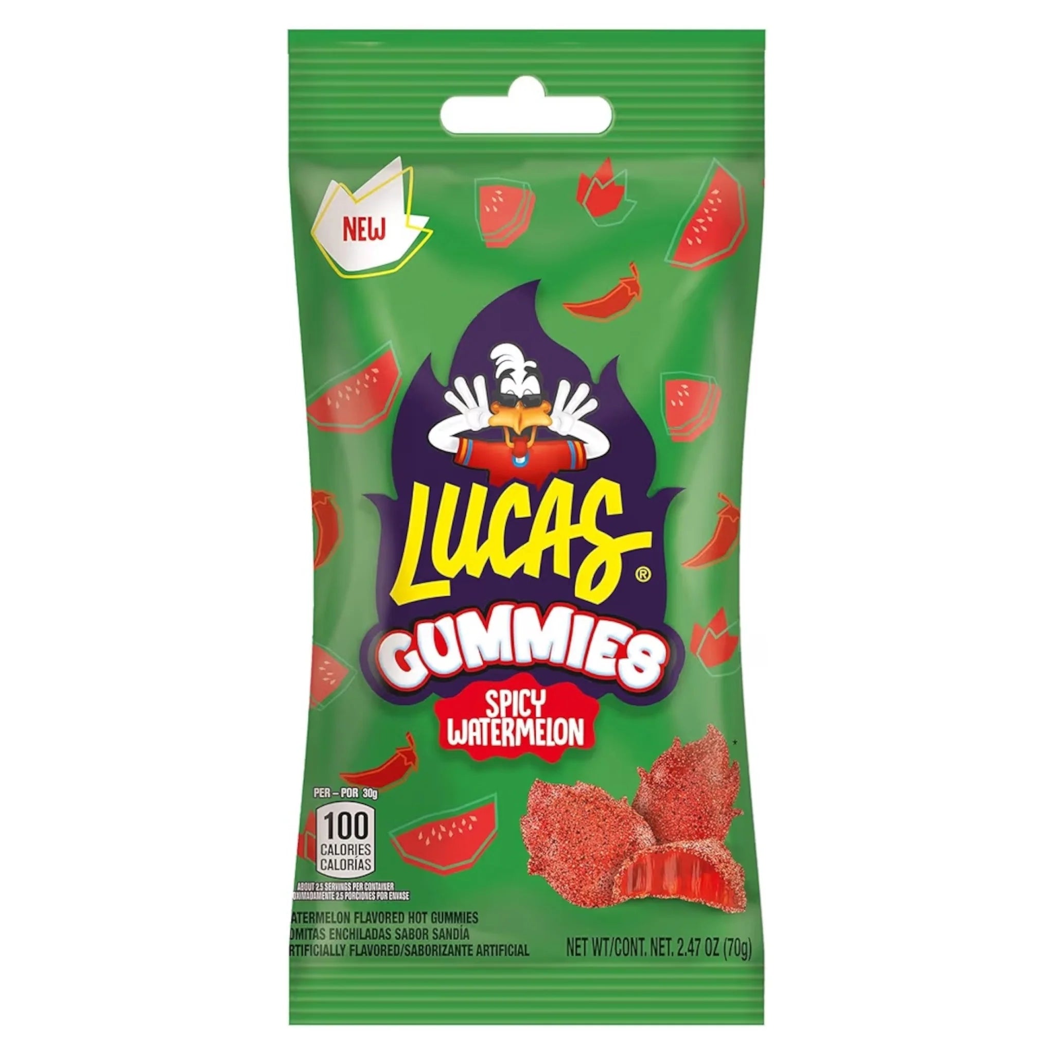 LUCAS GUMMMIES SPICY WATERMELON 70g