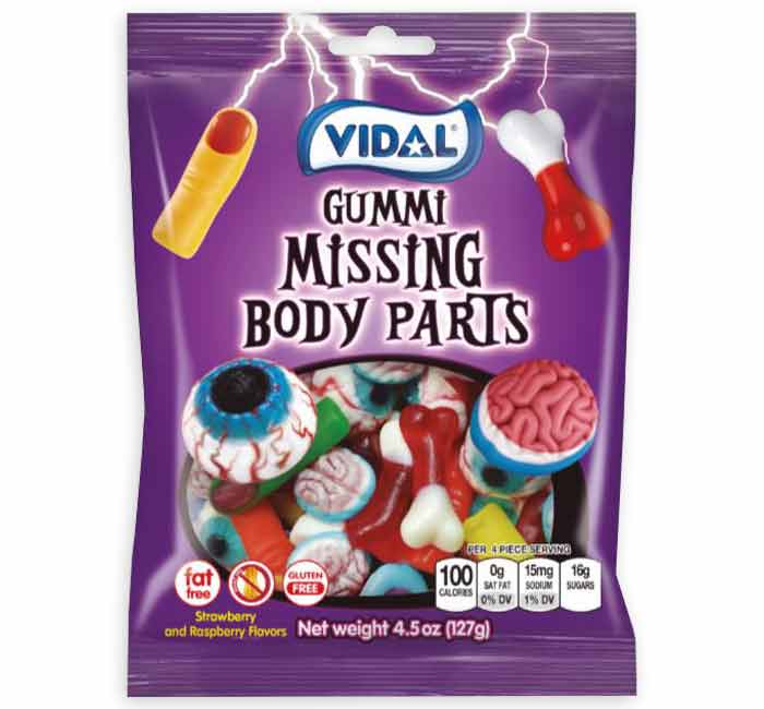 VIDAL MISSING BODY PARTS PEG BAG 127g