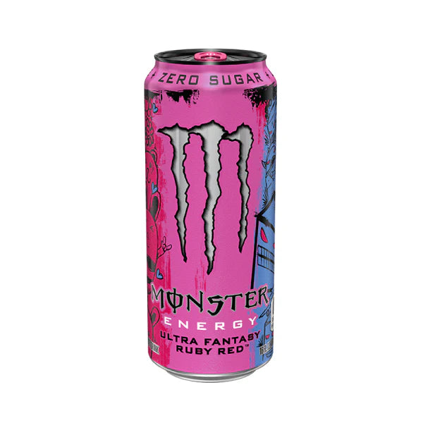 MONSTER ENERGY ULTRA FANTASY RUBY RED 473ml