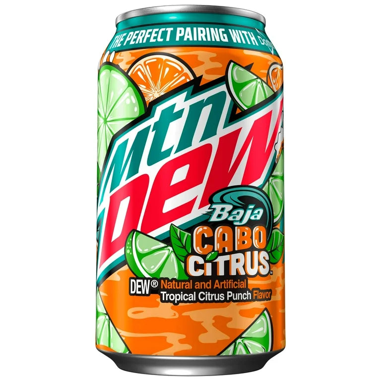 MTN DEW BAJA CABO CITRUS 355ml