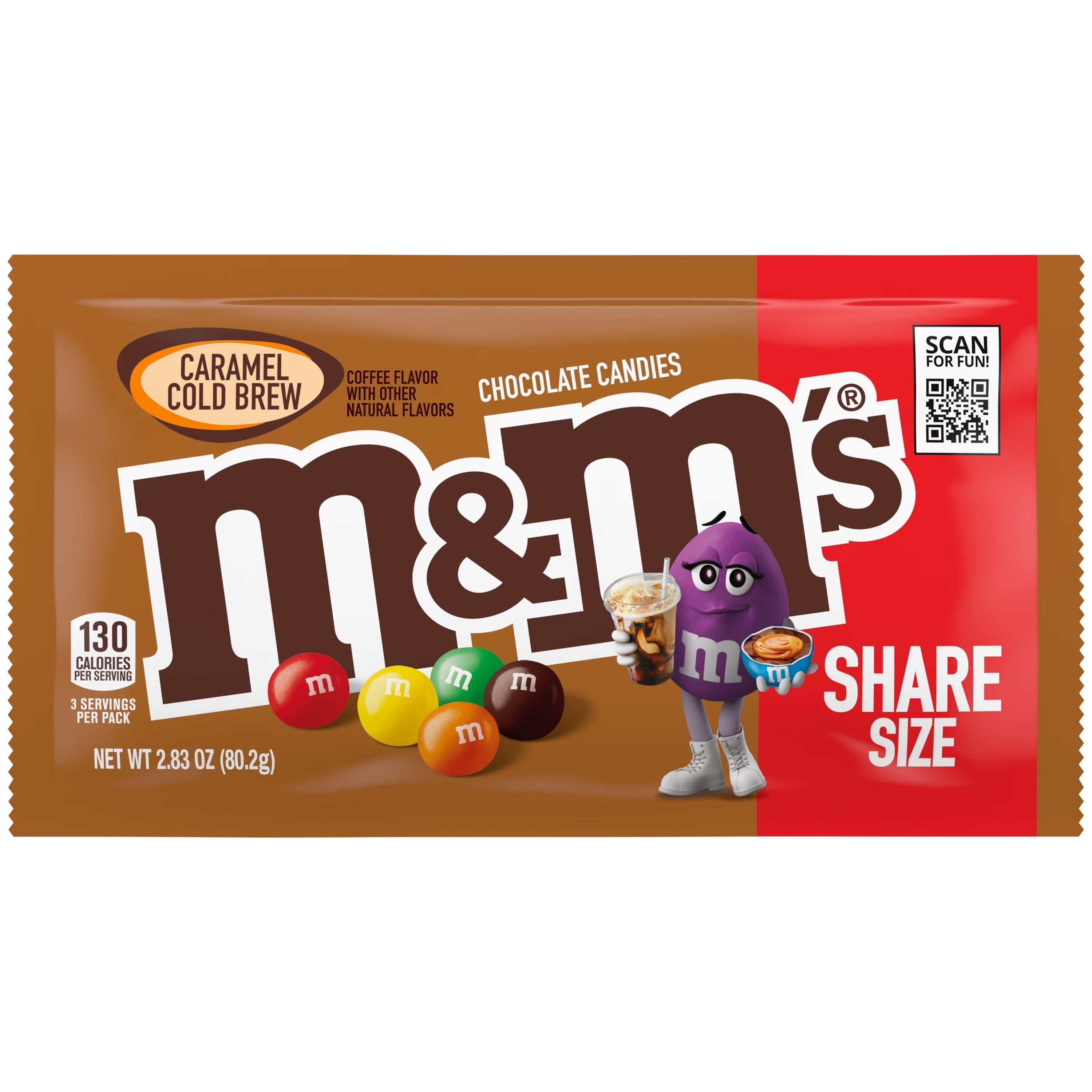 M&M CARAMEL COLD BREW SHARE SIZE 80.2g