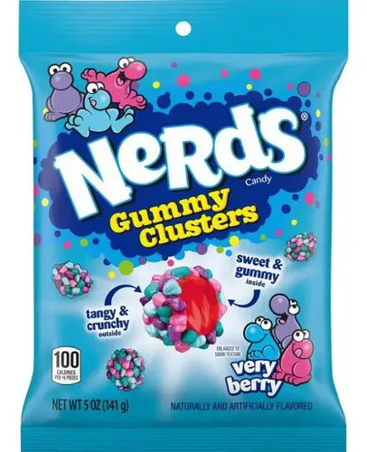 NERDS GUMMY CLUSTERS VERY BERRY 141g