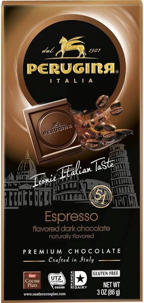 PERUGINA ESPRESSO DARK CHOCOLATE 86g