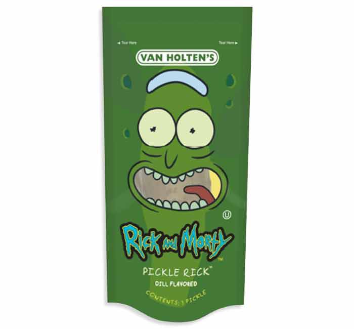 VAN HOLTENS RICK AND MORTY PICKLE 196g