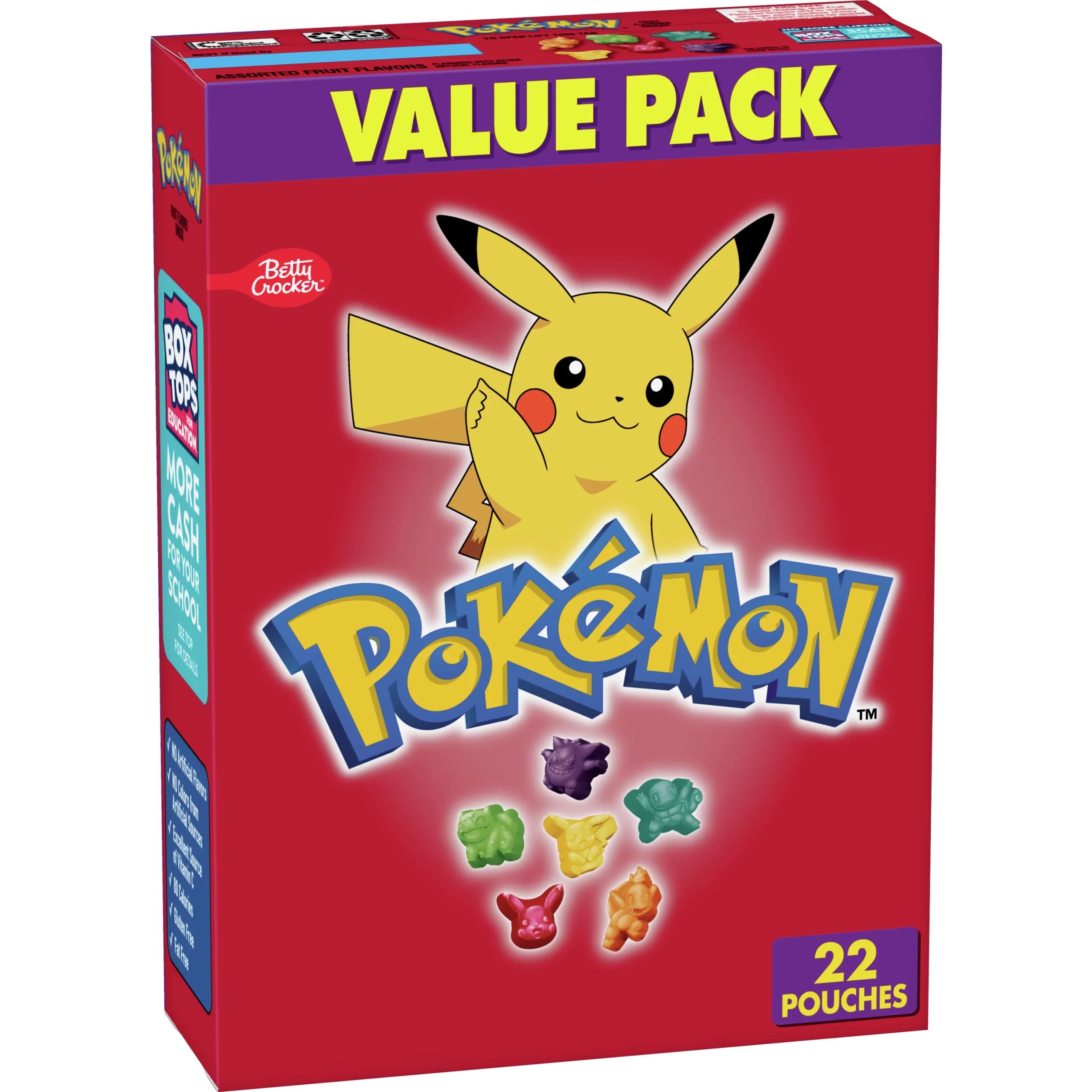 POKEMON GUMMIES VALUE PACK 22 POUCHES