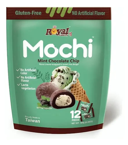 ROYAL MOCHI MENTA CON CHOCOLATE 180g