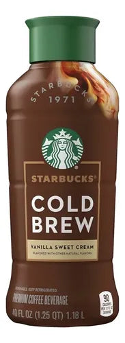 STARBUCKS COLD BREW VANILLA SWEET CREAM 1.18L