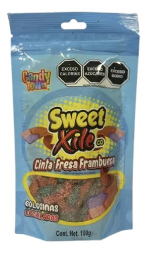 SWEET XILE CINTA FRESA FRAMBUESA 142g