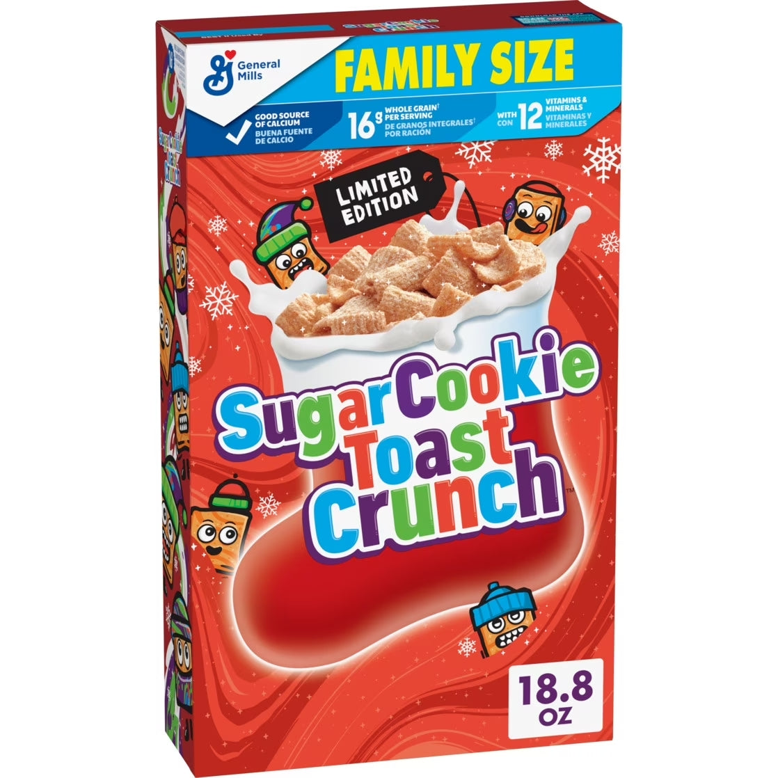 SUGAR COOKIE TOAST CRUNCH FAMILY SIZE 532g