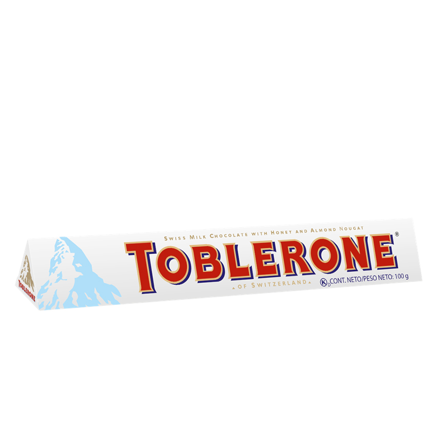 TOBLERONE WHITE 100g