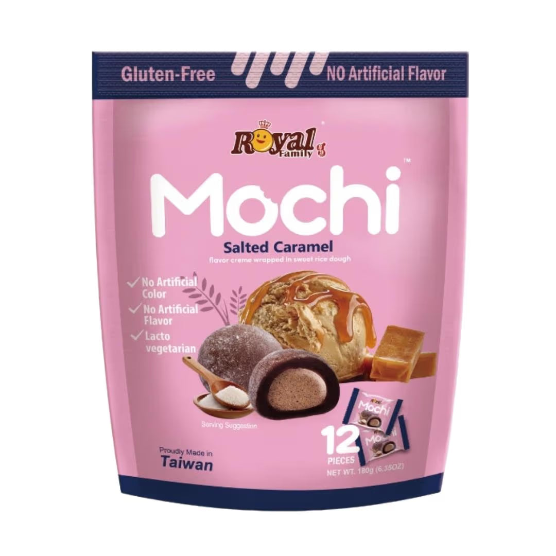 ROYAL MOCHI SALTED CARAMEL 180g