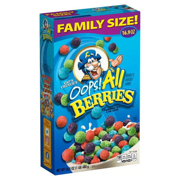 CAPN CRUNCH ALL BERRIES FAMILY SIZE 480g