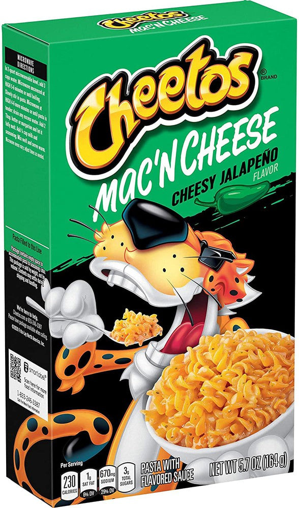 CHEETOS MAC N CHEESE CHEESY JALAPEÑO 164g