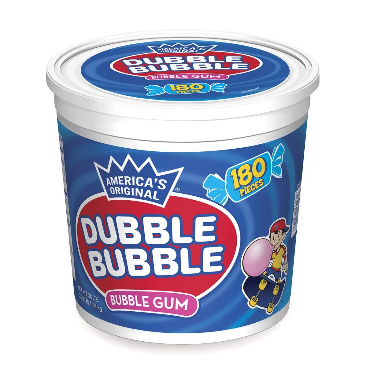 DUBBLE BUBBLE BUBBLE GUM 180pzs