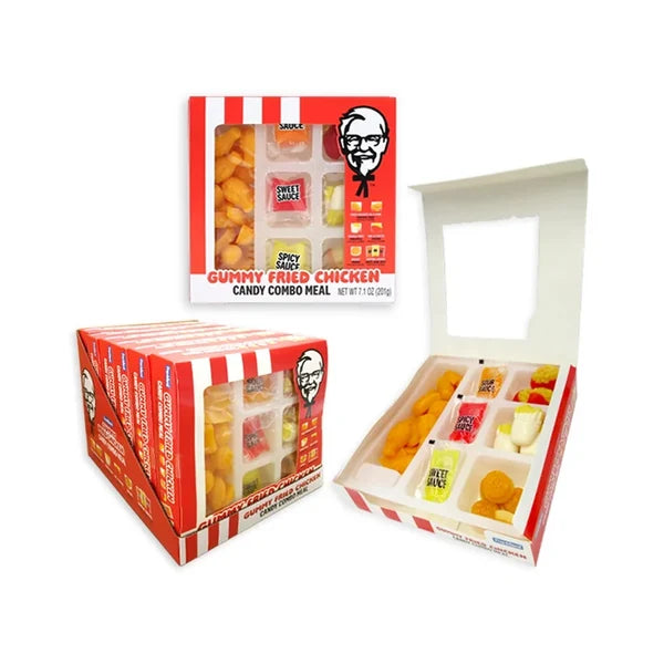 KFC GUMMY FRIED CHICKEN COMBO MEAL 201g