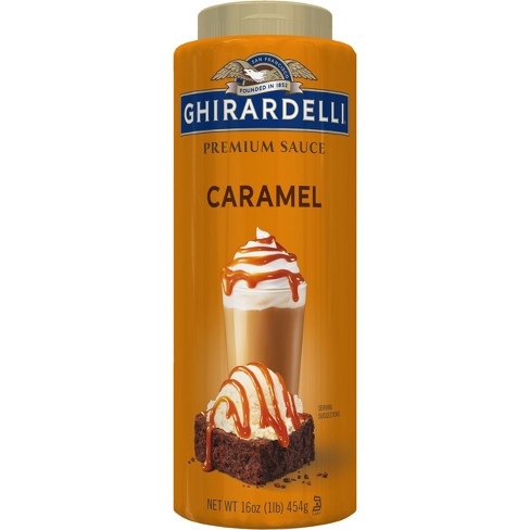 GHIRARDELLI PREMIUM SAUCE CARAMEL 454g