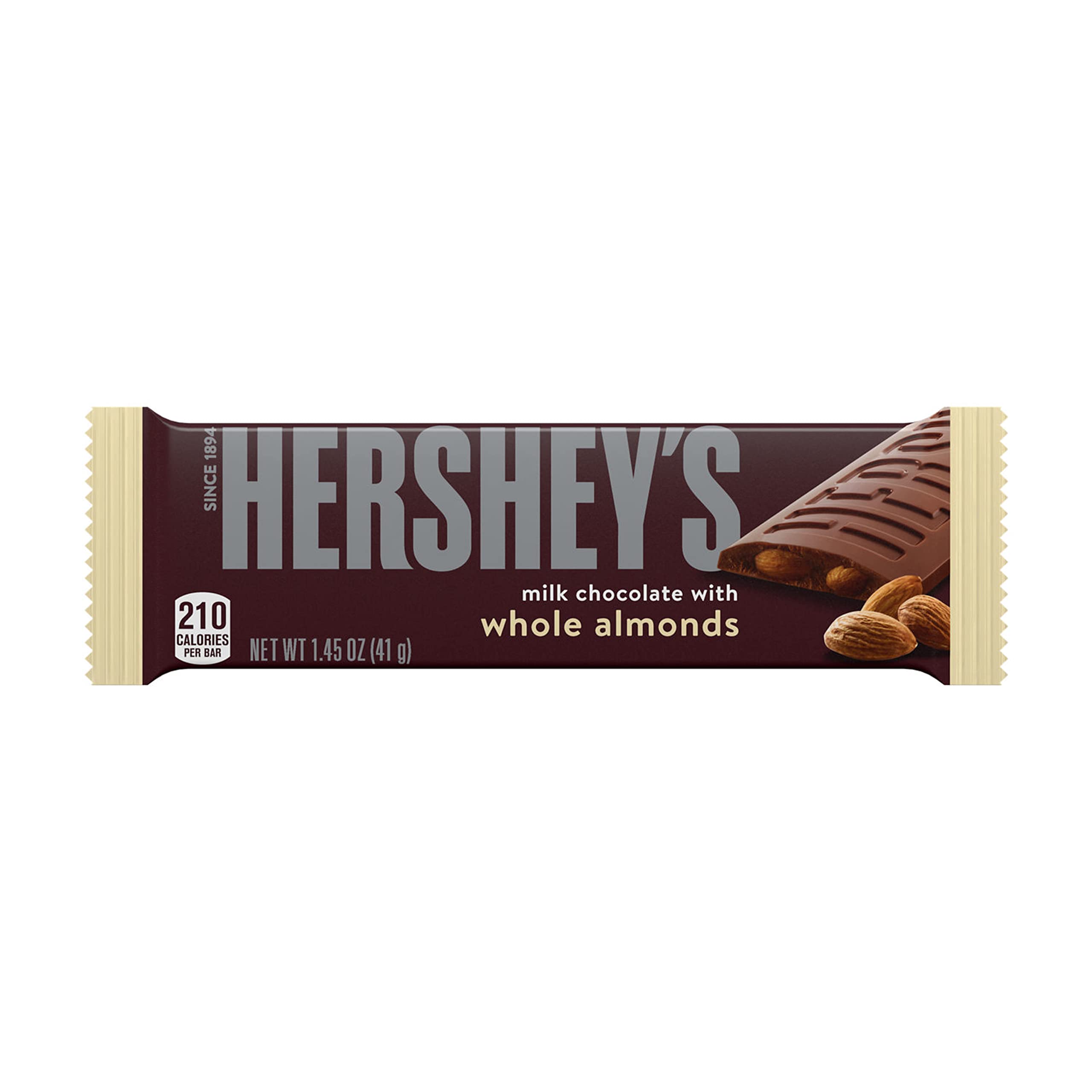 HERSHEYS WHOLE ALMONDS 41g