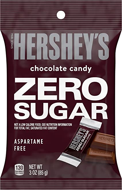 HERSHEYS CHOCOLATE ZERO SUGAR 85g