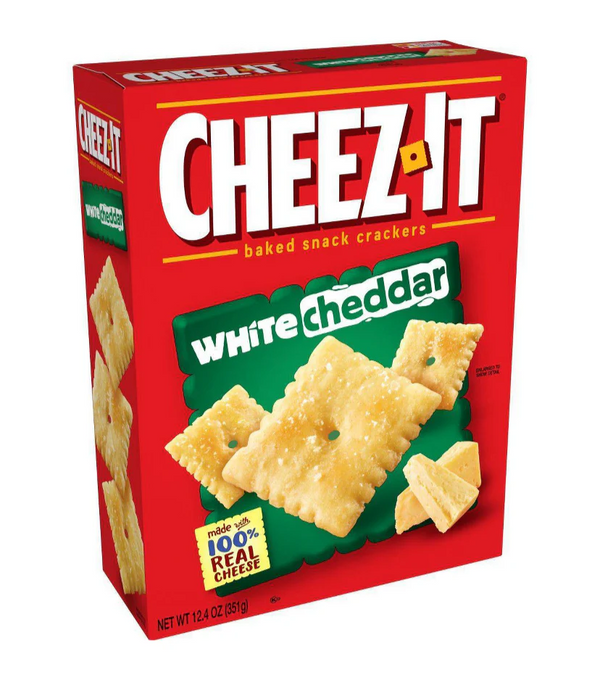 CHEEZ IT WHITE CHEDDAR 351g