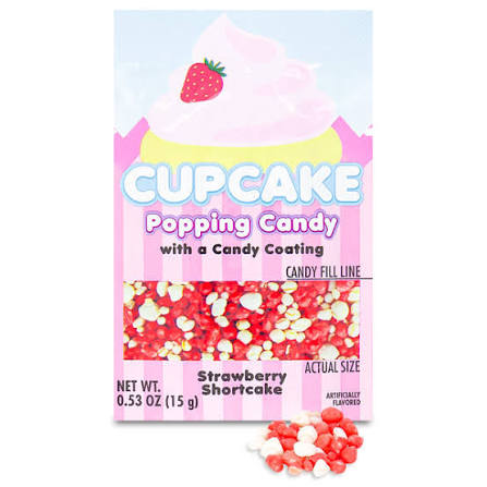 CUPCAKE POPPING CANDY 15g