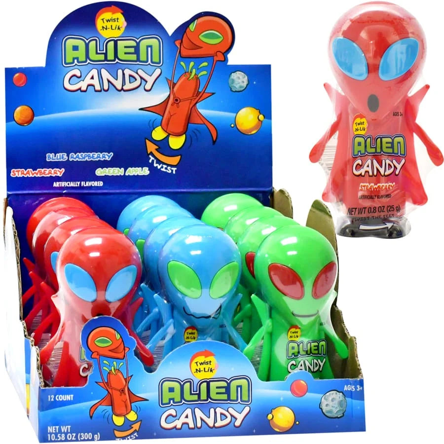TWIST N LIK ALIEN CANDY 25g