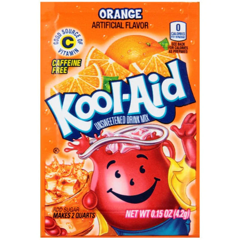 KOOL AID DRINK MIX ORANGE 4.2g