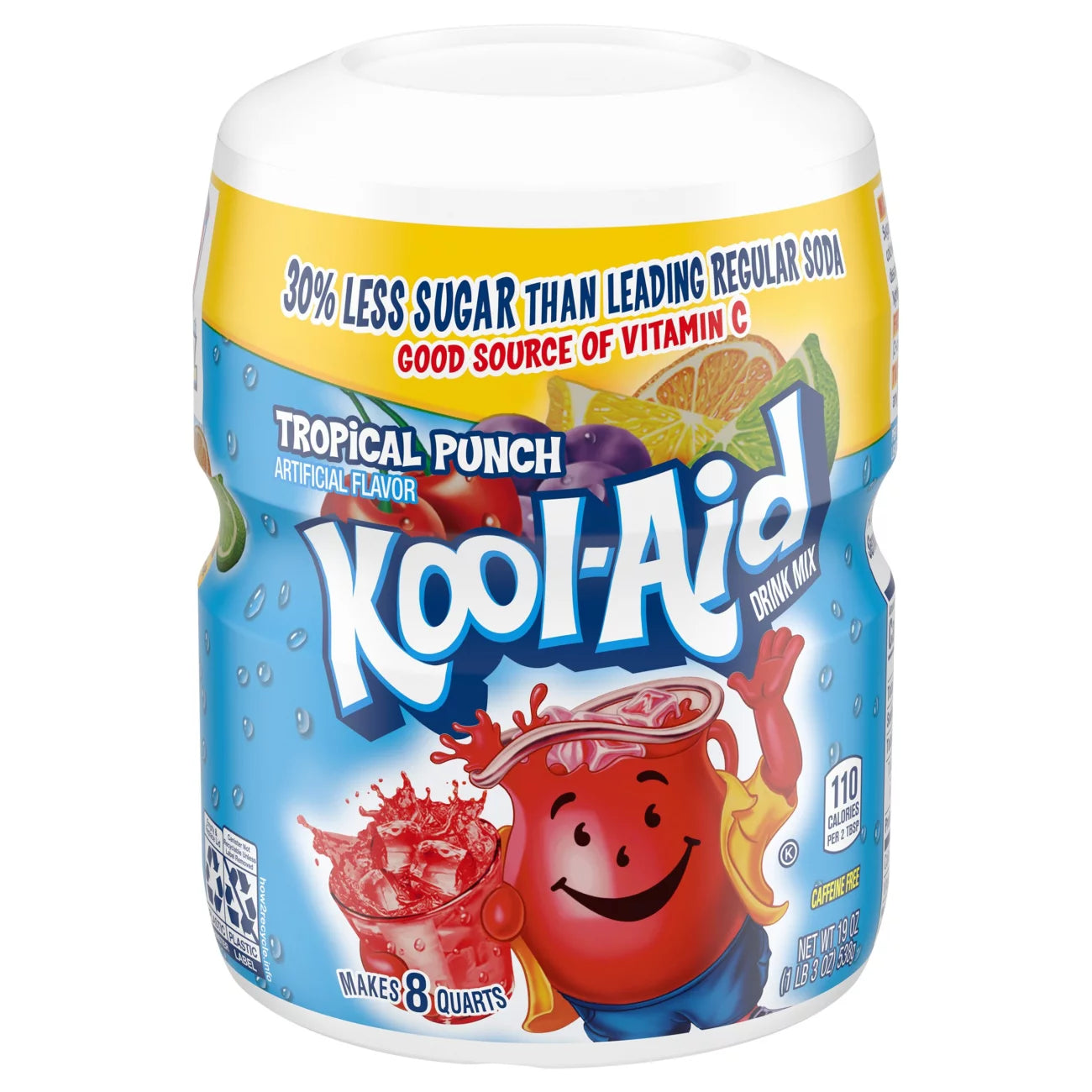 KOOL AID TROPICAL PUNCH POWDER 538g