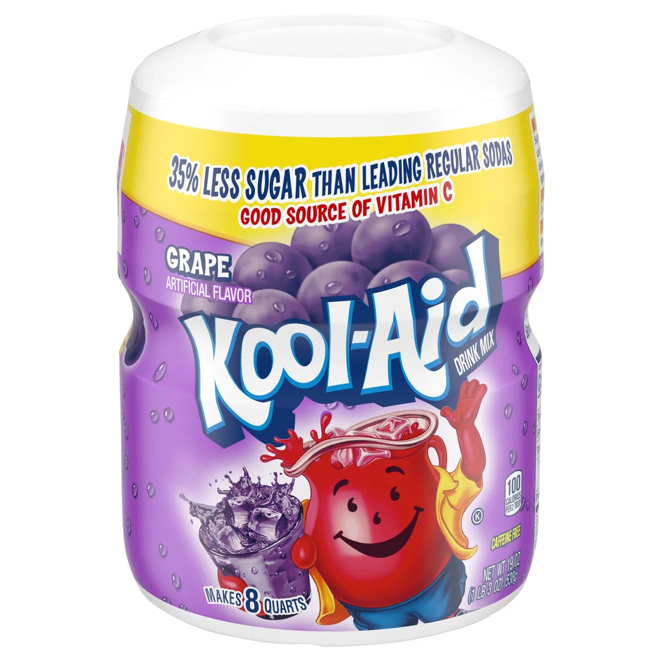 KOOL AID GRAPE POWDER 538g