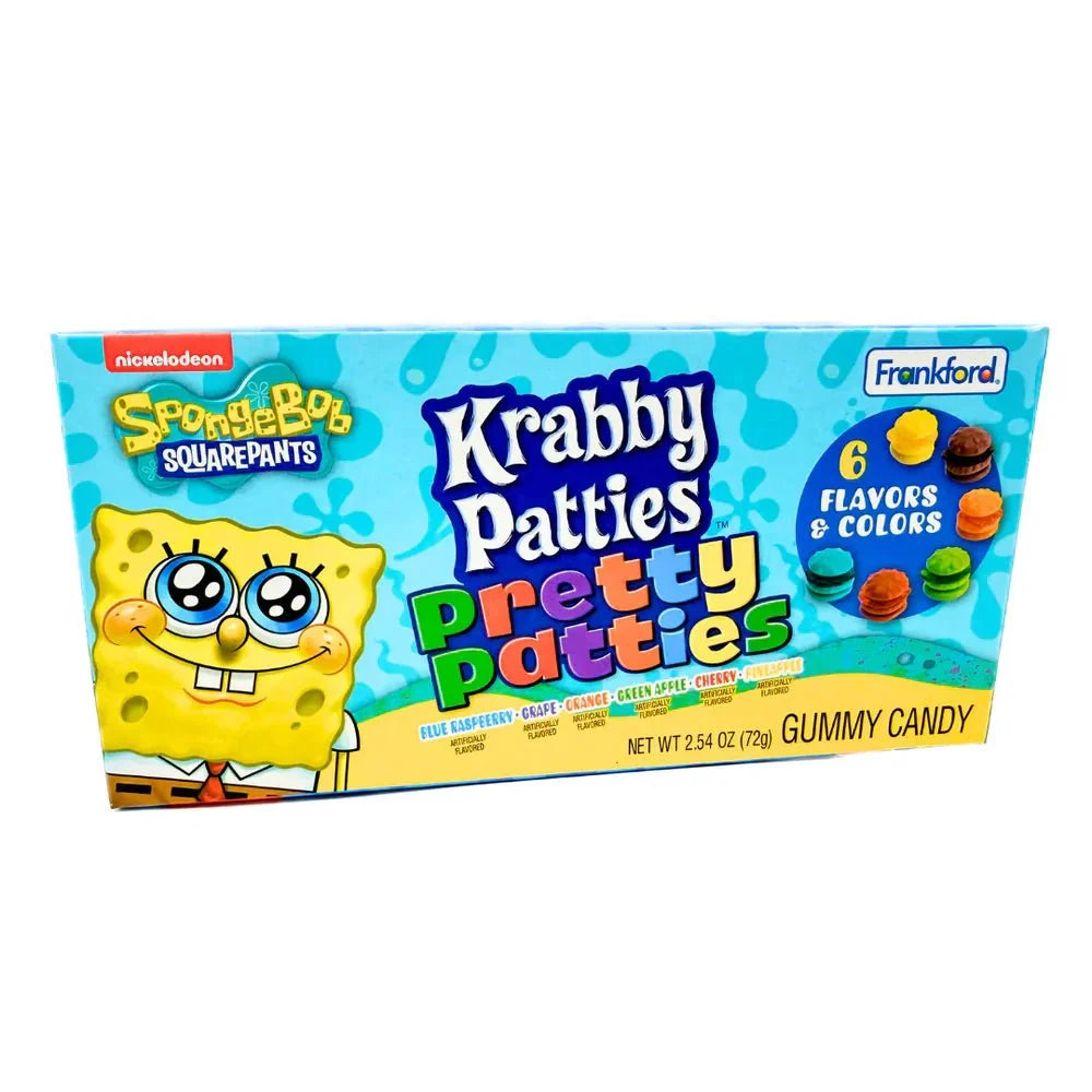 SPONGEBOB KRABBY PATTIES PRETTY PATTIES 72g