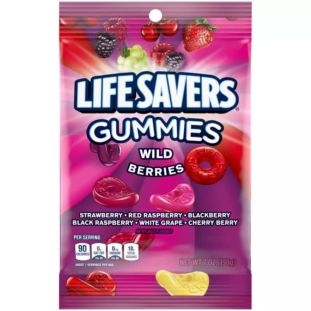 LIFESAVERS GUMMIES WILD BERRIES 198g