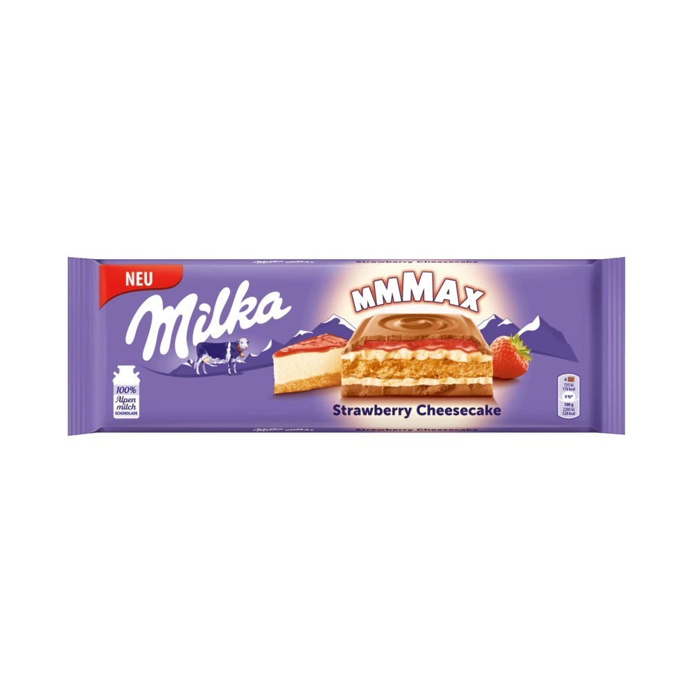 MILKA STRAWBERRY CHEESCAKE MMMAX 300g